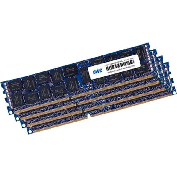 OWC DIMM 128 GB DDR3-1333 (4x 32 GB) ECC QR Quad-Kit ECC, für MAC , Arbeitsspeicher (OWC1333D3Z3M128)