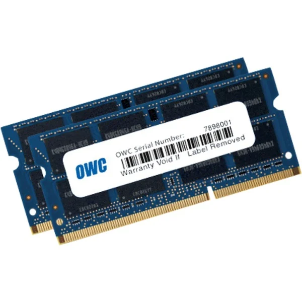 OWC SO-DIMM 16 GB DDR3-1600 (2x 8 GB) Dual-Kit, für MAC , Arbeitsspeicher (OWC1600DDR3S16P)