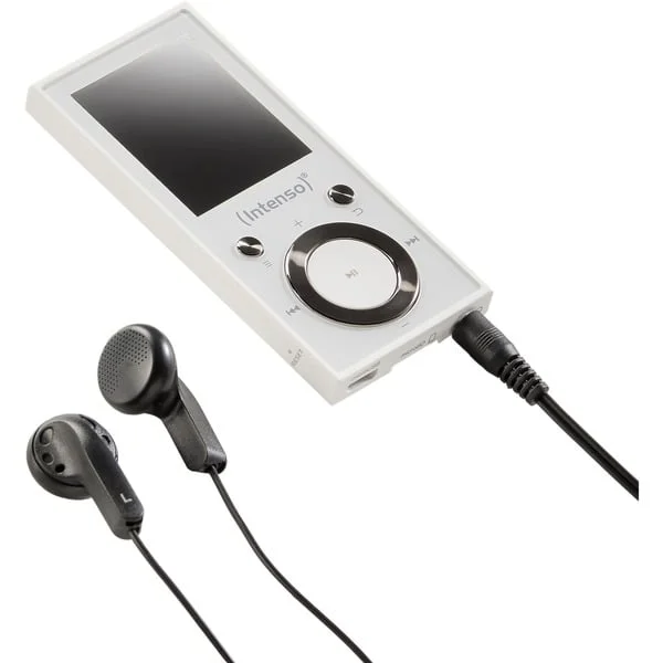 Intenso Video Scooter, Portable Player (weiß, 16 GB, Bluetooth)