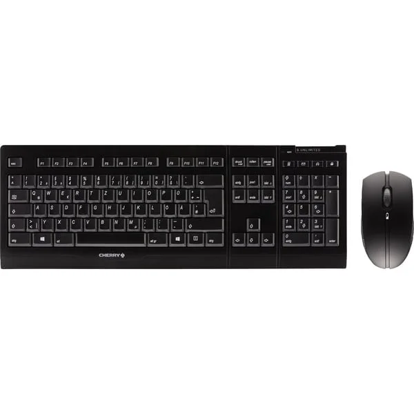 CHERRY B.Unlimited 3.0, Desktop-Set (schwarz, DE-Layout)