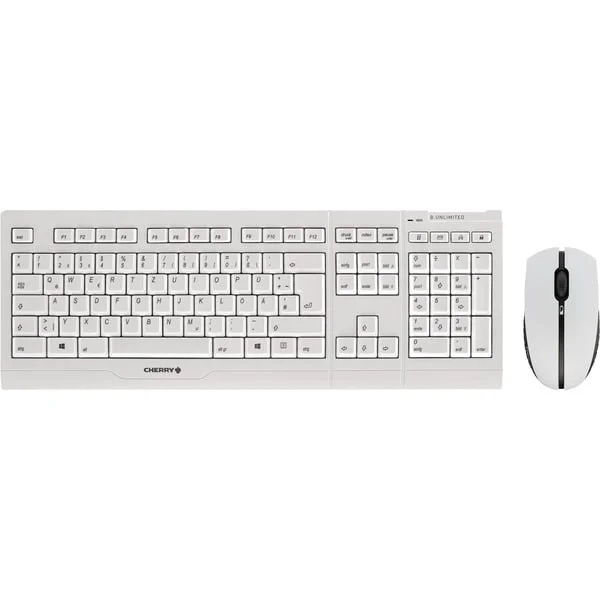 CHERRY B.Unlimited 3.0, Desktop-Set (weiß, DE-Layout)