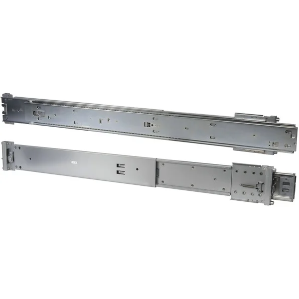 Inter-Tech TS-680 Teleskopschienensatz, Einbauschienen (silber)