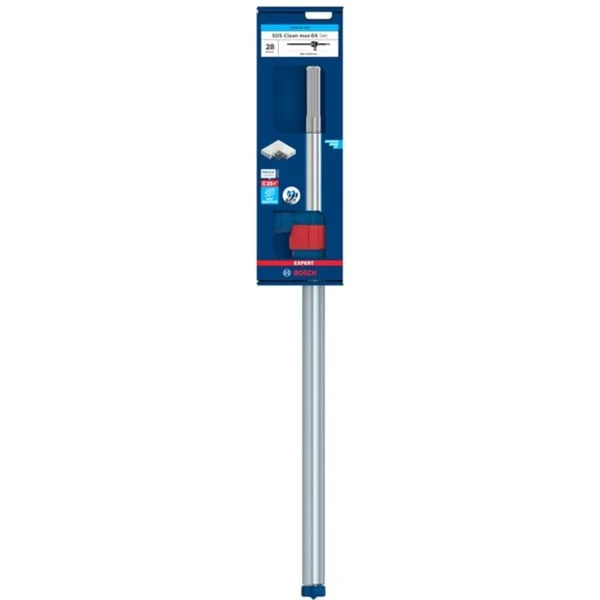 Bosch Professional EXPERT Hammerbohrer SDS Clean max-8X Set, Ø 28mm (Arbeitslänge 400mm, Saugbohrer inkl. Absauganschluss)