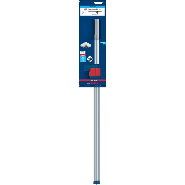 Bosch Professional EXPERT Hammerbohrer SDS Clean max-8X Set, Ø 24mm (Arbeitslänge 400mm, Saugbohrer inkl. Absauganschluss)