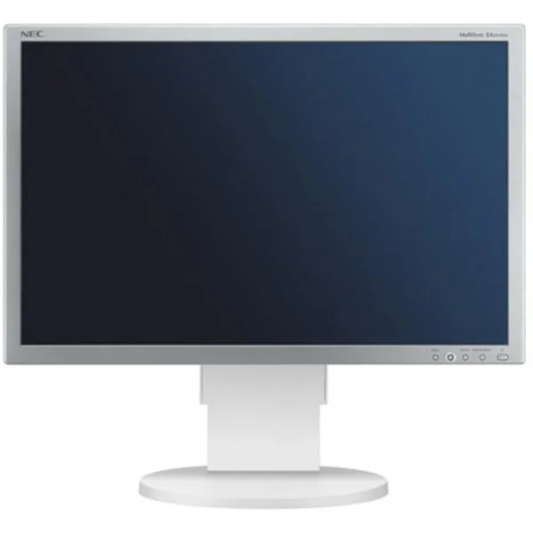 NEC MULTISYNC EA241WM Generalüberholt, LCD-Monitor (61 cm (24 Zoll), weiß, WUXGA, TN, DVI-D (HDCP), Sound)