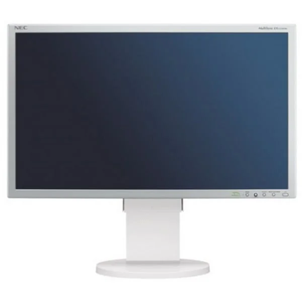 NEC MULTISYNC EA243WM Generalüberholt, LED-Monitor (61.1 cm (24.1 Zoll), weiß, WUXGA, TN, HDMI, DP, DVI-D, VGA)
