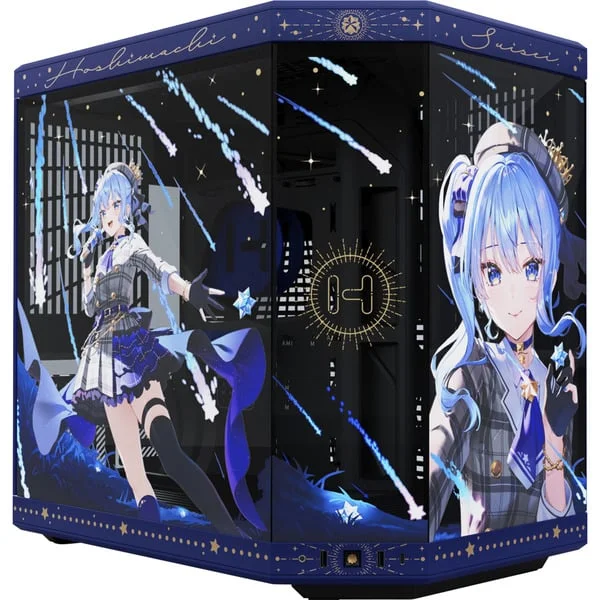 HYTE Y70 Hoshimachi Suisei, Tower-Gehäuse (blau, Tempered Glass)