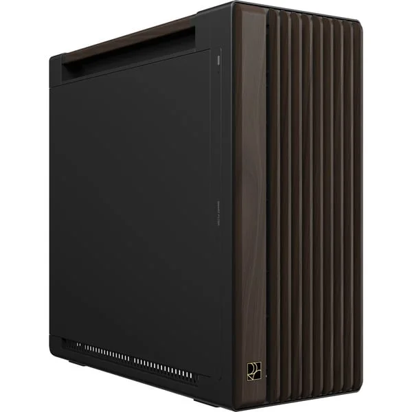 ASUS PROART PA602 WALNUT WOOD METAL PWM MODERN BLACK, Tower-Gehäuse (braun/holz)