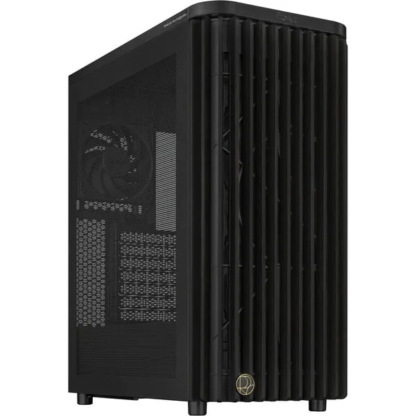 ASUS PROART PA401 WOOD , Tower-Gehäuse (schwarz/holz, Mesh - Version)