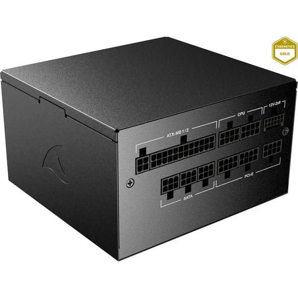 Sharkoon Rebel P20 Gen2 750, PC-Netzteil (schwarz, 1x 12 Pin High Power Anschluss, 3x PCIe, Kabelmanagement, 750 Watt)