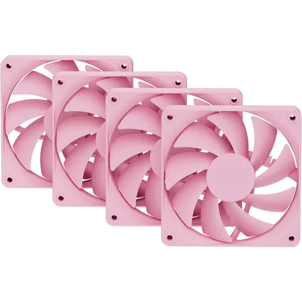 HYTE FA12, Gehäuselüfter (pink, 4er Pack, 120 mm)