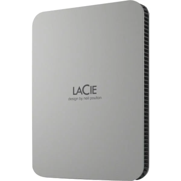 LaCie Mobile Drive 5 TB, Externe Festplatte (grau, USB-C 3.2 Gen 1 (5 Gbit/s))