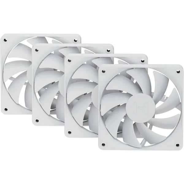 HYTE FA12, Gehäuselüfter (weiß, 4er Pack, 120 mm)