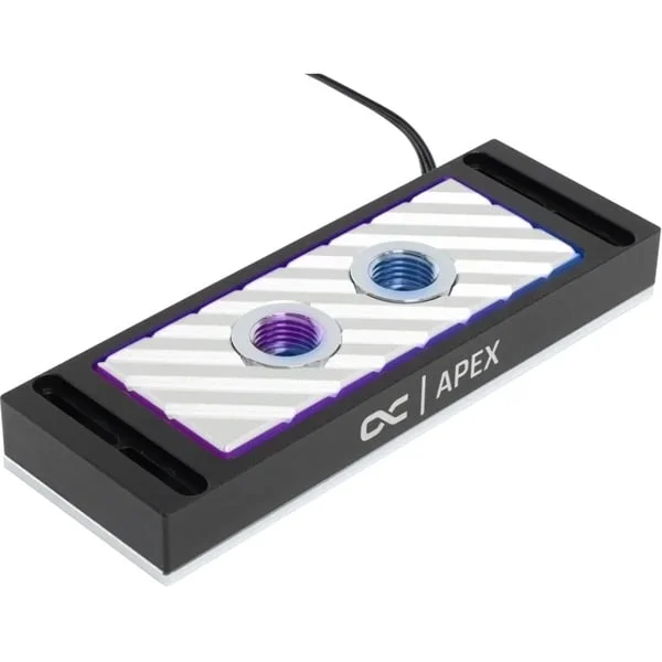 Alphacool Apex RAM X4 Water Cooler Silver, Wasserkühlung (schwarz/silber)