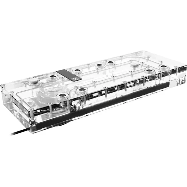 Alphacool Core Distro Plate O11 Dynamic Evo/XL, Verteiler (Distro Plate Inkl. VPP Apex Pumpe)