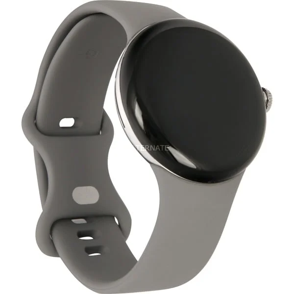 Google Pixel Watch, Smartwatch (silber, 41mm, LTE)