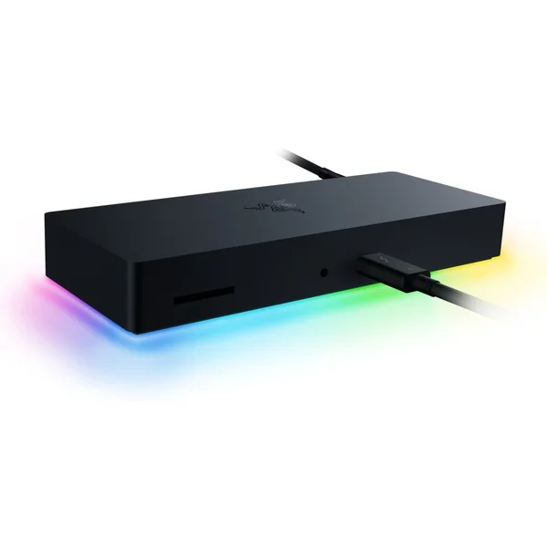 Razer Thunderbolt 4 Dock Chroma, Dockingstation (schwarz, USB, Gigabit LAN)