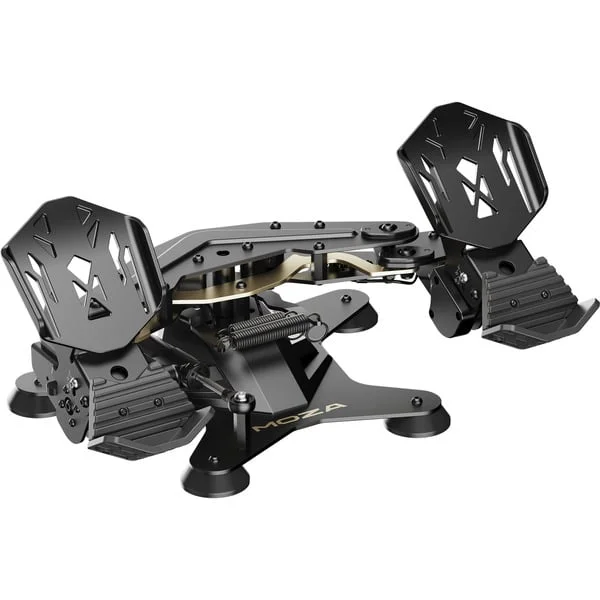 MOZA MRP Rudder Pedals, Pedale (schwarz/silber)