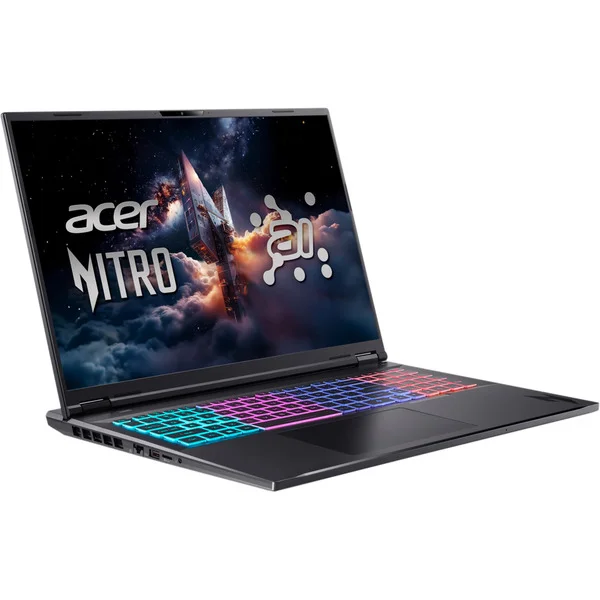 Acer Nitro 18 AI (AN18-61-R31H), Gaming-Notebook (schwarz, AMD Ryzen AI 7 350, NVIDIA GeForce RTX 5050, 16 GB DDR5, 1 TB (1 TB SSD), Windows 11 Home)