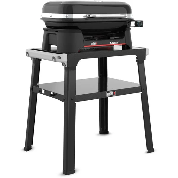 Weber LUMIN Elektrogrill mit Stand (schwarz, 2.300 Watt, Modell 2026)