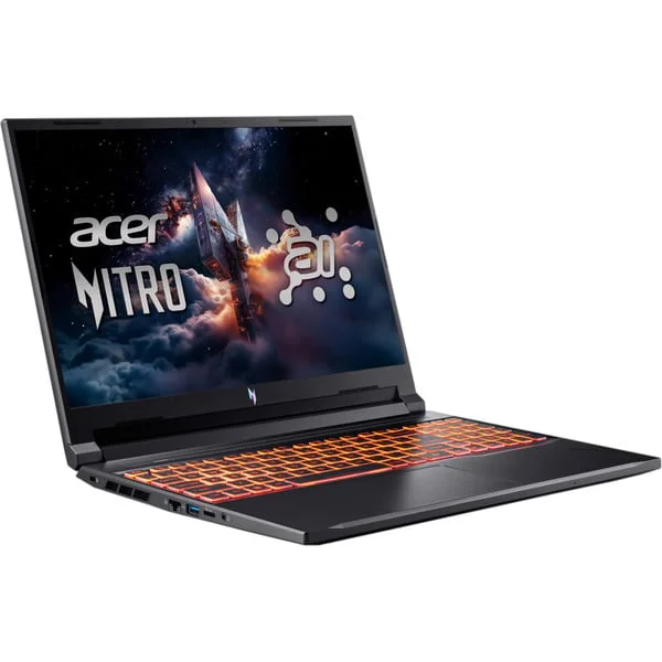 Acer Nitro V16 AI (ANV16-42-R1T1), Gaming-Notebook (schwarz, AMD Ryzen 7 260, NVIDIA GeForce RTX 5070, 16 GB DDR5, 1 TB (1 TB SSD), Windows 11 Home)