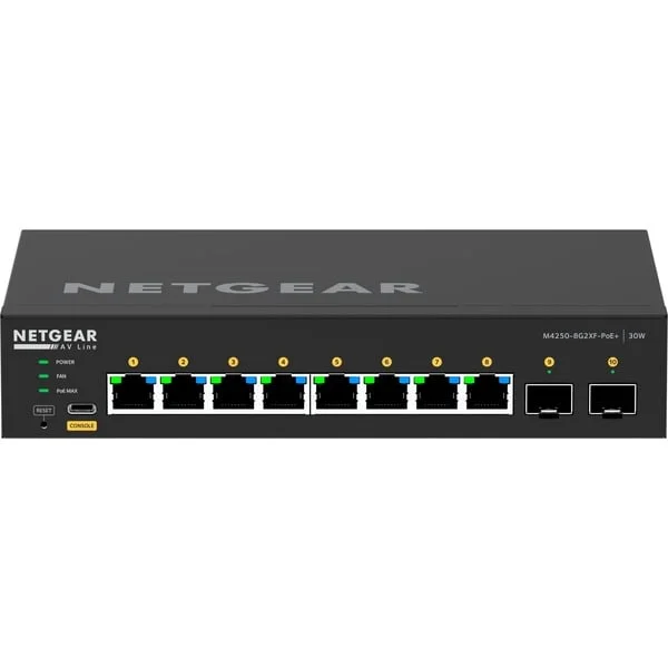 Netgear M4250-8G2XF-PoE+, Switch