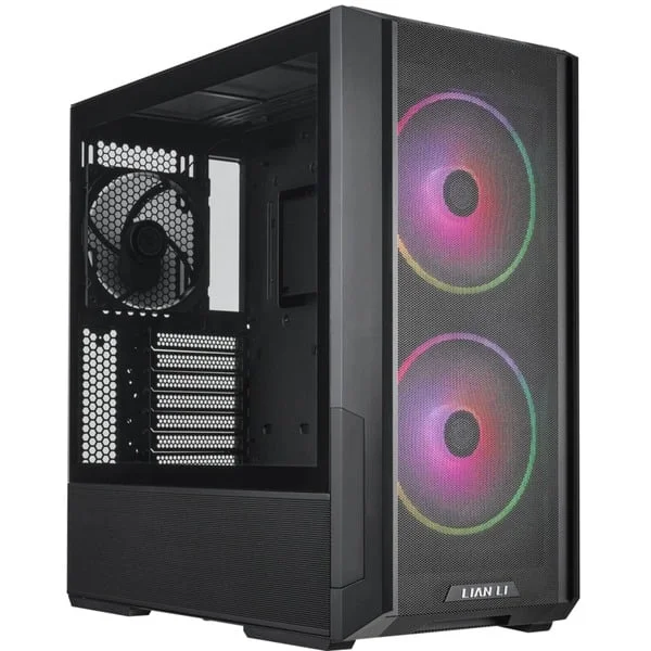 Lian Li LANCOOL 216 RGB , Tower-Gehäuse (schwarz, Tempered Glass)