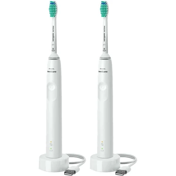 Philips Sonicare 3100 series HX3675/13, Elektrische Zahnbürste (weiß, inkl. 2. Handstück)