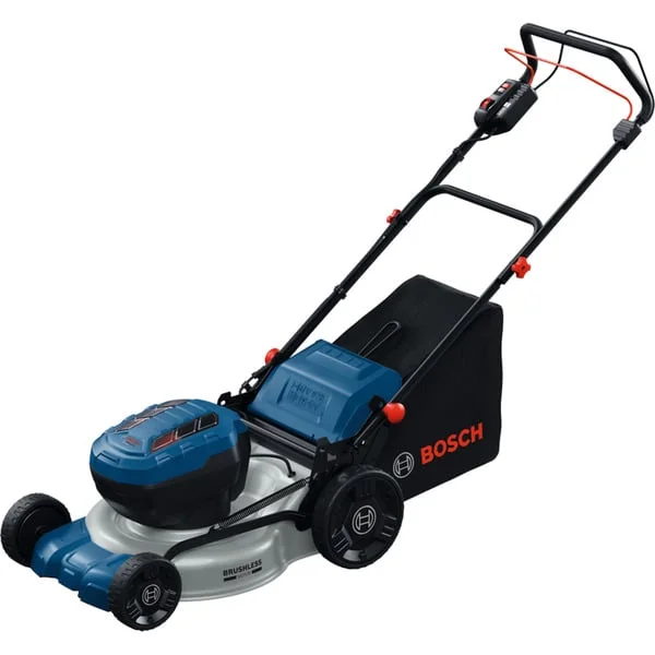 Bosch Professional Akku-Rasenmäher GRA 18V2-46SP Professional, 36Volt (2x18V) (blau, 2x 5,5 Ah-Lithium-Ionen-Akku, Ladegerät)