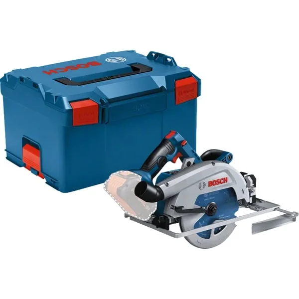 Bosch Professional Akku-Kreissäge GKS 18V-68 G Professional solo, 18Volt, Handkreissäge (blau/schwarz, ohne Akku und Ladegerät, in L-BOXX, Ø 190mm)