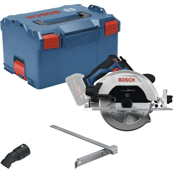 Bosch Professional Akku-Handkreissäge GKS 18V-68-2 Professional solo, 18Volt (blau/schwarz, ohne Akku und Ladegerät, Ø 190mm, in L-BOXX)