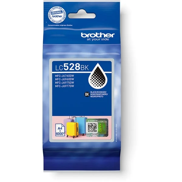Brother Tinte schwarz LC528BK