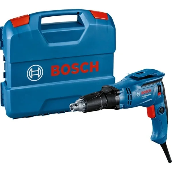 Bosch Professional Trockenbauschrauber GTB 6-50 Professional (blau/schwarz, 650 Watt, im L-Case)