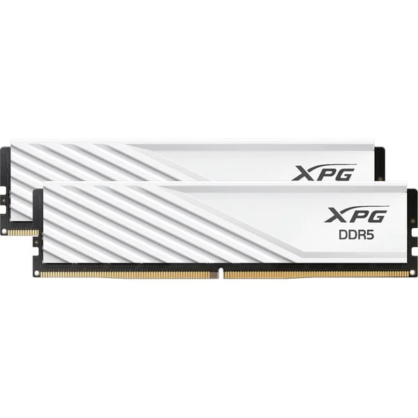 ADATA DIMM 64 GB DDR5-6000 (2x 32 GB) Dual-Kit, Arbeitsspeicher (weiß, AX5U6000C2832G-DTLABWH, XPG Lancer Blade, INTEL XMP, AMD EXPO)