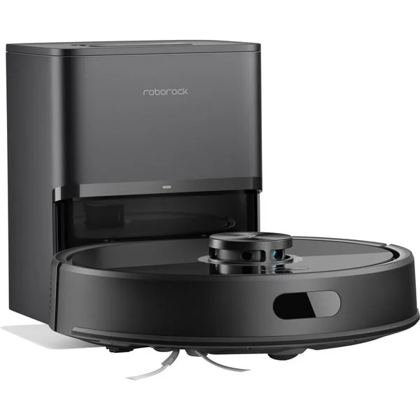 Roborock Q7 TF+, Saugroboter (schwarz, Mit RockDock Plus Dockingstation)