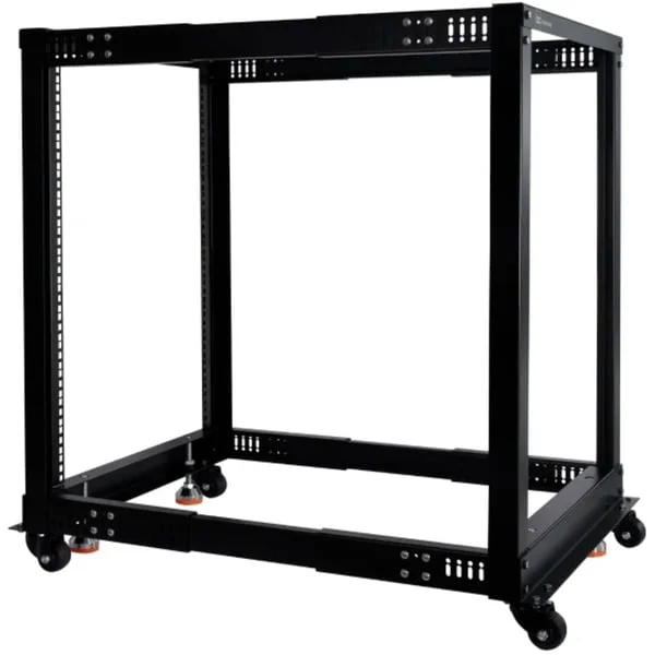 Alphacool ES 19" Open Frame Serverrack , Rack, Server-Gehäuse (schwarz, 15 Höheneinheiten)