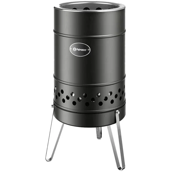 Petromax Feuertonne Pyron Black Edition, Feuerstelle (schwarz, Ø 36cm)