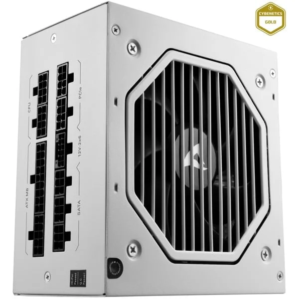 Sharkoon Rebel P20 850 White, PC-Netzteil (weiß, 1x 12 Pin High Power Anschluss, 4x PCIe, Kabelmanagement, 850 Watt, B-Ware)
