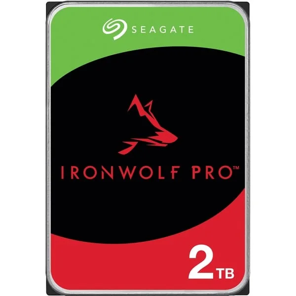 Seagate IronWolf Pro NAS 2 TB CMR, Festplatte (SATA 6 Gb/s, 3,5")