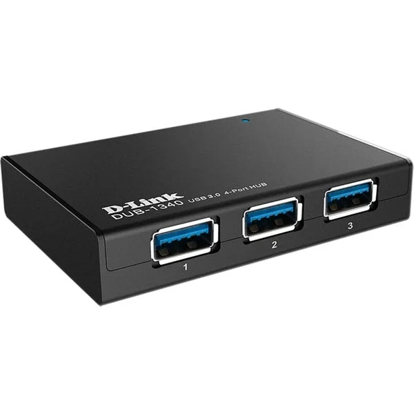D-Link DUB-1340, USB-Hub (schwarz)