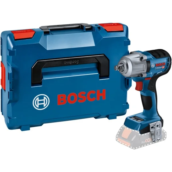 Bosch Professional Akku-Schlagschrauber GDS 18V-450 HC Professional solo, 18Volt (blau/schwarz, Bluetooth Modul, ohne Akku und Ladegerät, in L-BOXX)