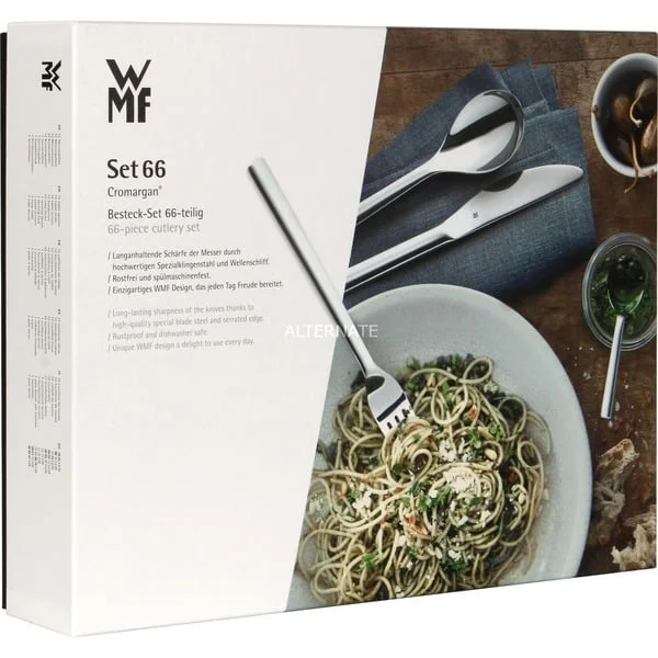 WMF Besteckset BOSTON, 66-teilig (edelstahl)