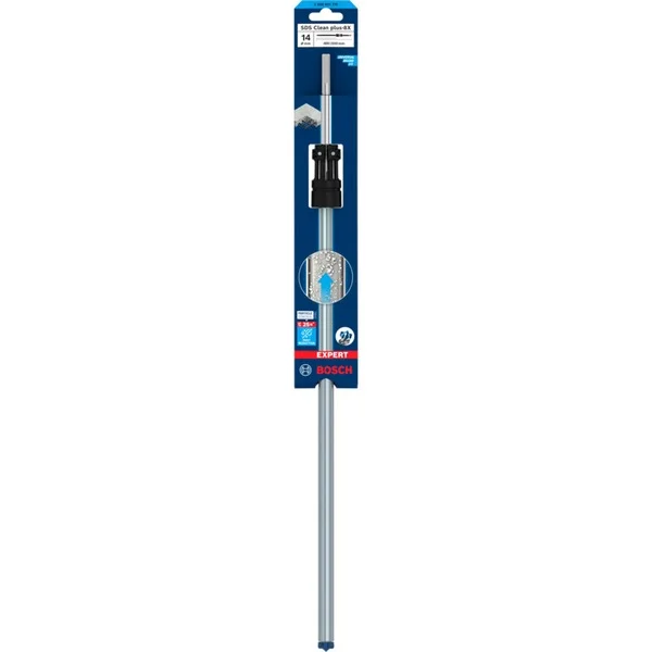 Bosch Professional EXPERT Hammerbohrer SDS Clean plus-8X, Ø 14mm (Arbeitslänge 400mm, Saugbohrer)