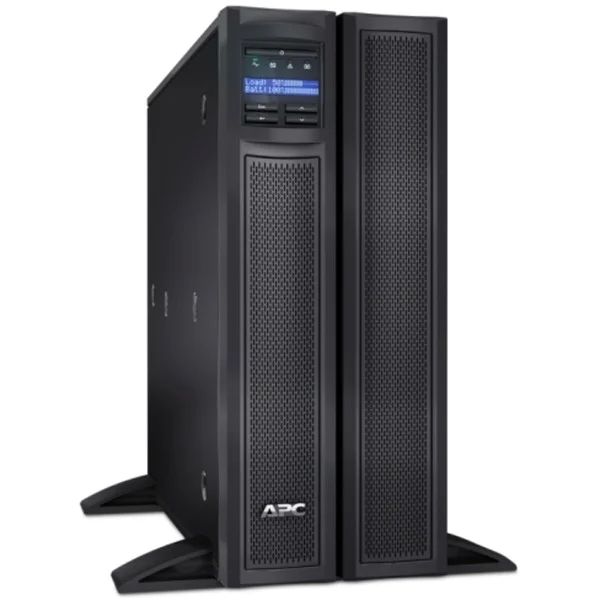 APC Smart-UPS X 3000 VA, Rack/Tower LCD, 200–240 V, USV (schwarz, mit Netzwerkkarte)