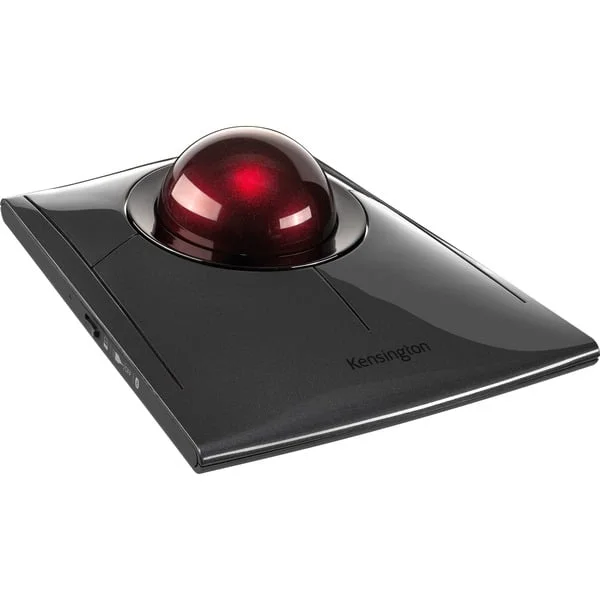 Kensington SlimBlade Pro, Trackball (schwarz/dunkelrot)