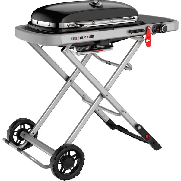 Weber Gasgrill Traveler (schwarz, zusammenklappbar)