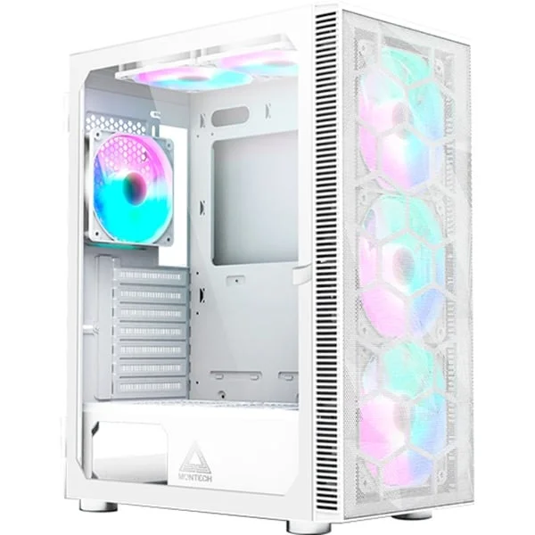 Montech X3 MESH , Tower-Gehäuse (weiß, Tempered Glass)
