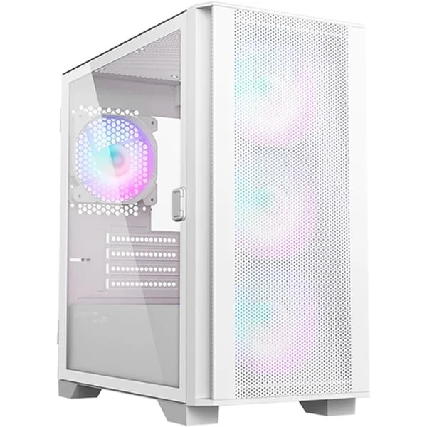 Montech AIR 100 ARGB , Tower-Gehäuse (weiß, Tempered Glass)
