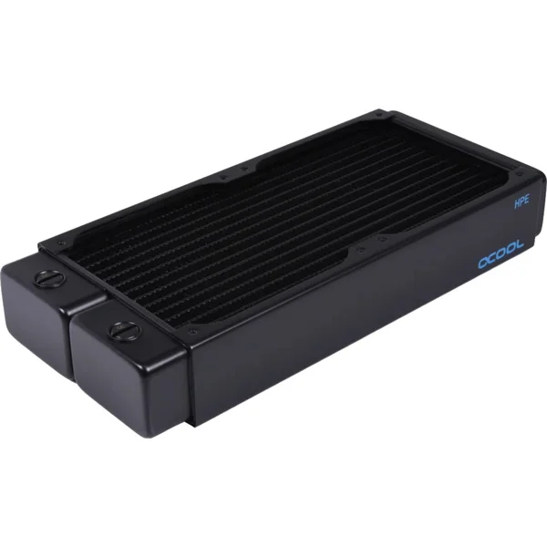 Alphacool NexXxoS HPE-45 Full Copper 240mm, Radiator (schwarz)