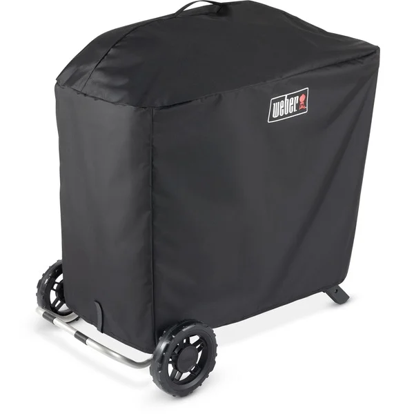 Weber Premium Abdeckhaube Traveler, Schutzhaube (schwarz, für Weber Traveler Gasgrill)